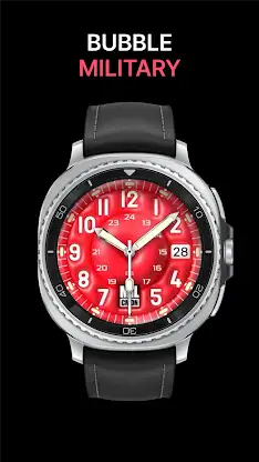 Inflated Military Watch Face screenshot 3