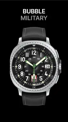 Inflated Military Watch Face screenshot 8