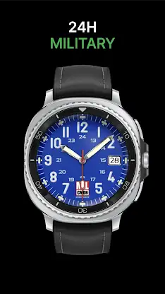 24H Military Watch Face screenshot 7