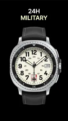 24H Military Watch Face screenshot 8