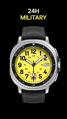 24H Military Watch Face screenshot 5