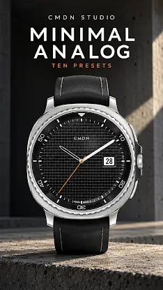 Minimal Analog Watch Face screenshot 1