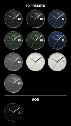 Minimal Analog Watch Face screenshot 2