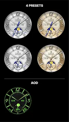 Moonphase Watch Face screenshot 2