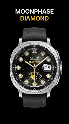 Moonphase Watch Face Diamond screenshot 5