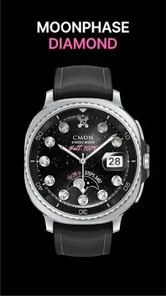 Moonphase Watch Face Diamond screenshot 8