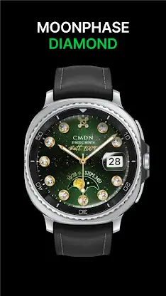 Moonphase Watch Face Diamond screenshot 4