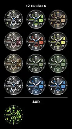 Digital Pilot Watch Face screenshot 2