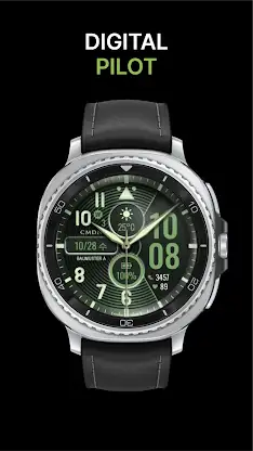 Digital Pilot Watch Face screenshot 6