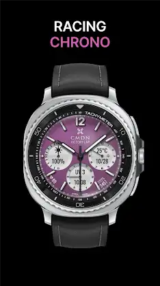 Racing Chrono Watch Face 02 screenshot 5