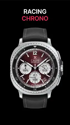 Racing Chrono Watch Face 02 screenshot 8