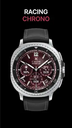 Racing Chrono Watch Face 03 screenshot 8