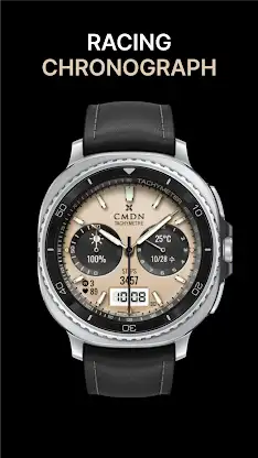 Racing Chronograph Watch Face screenshot 8