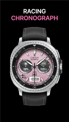 Racing Chronograph Watch Face screenshot 5