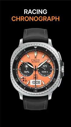 Racing Chronograph Watch Face screenshot 6