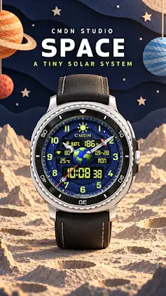 Space Watch Face screenshot 1