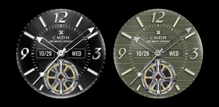 Skeleton Tourbillon Watch Face — Android app banner