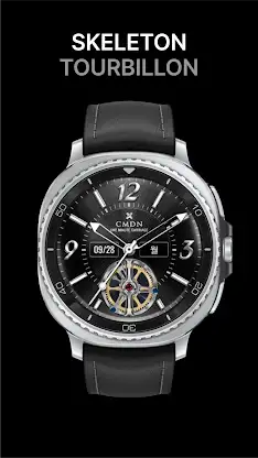 Skeleton Tourbillon Watch Face screenshot 3