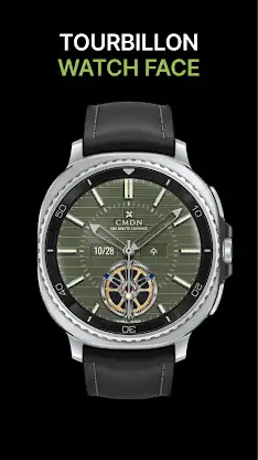 Tourbillon Watch Face Navy screenshot 4