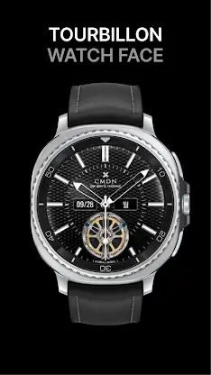 Tourbillon Watch Face Navy screenshot 8