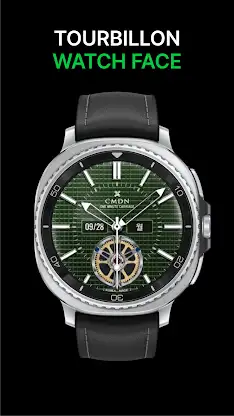 Tourbillon Watch Face Navy screenshot 6