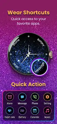 Glitter Watchfaces for Wear OS screenshot 5