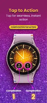 Glitter Watchfaces for Wear OS screenshot 3