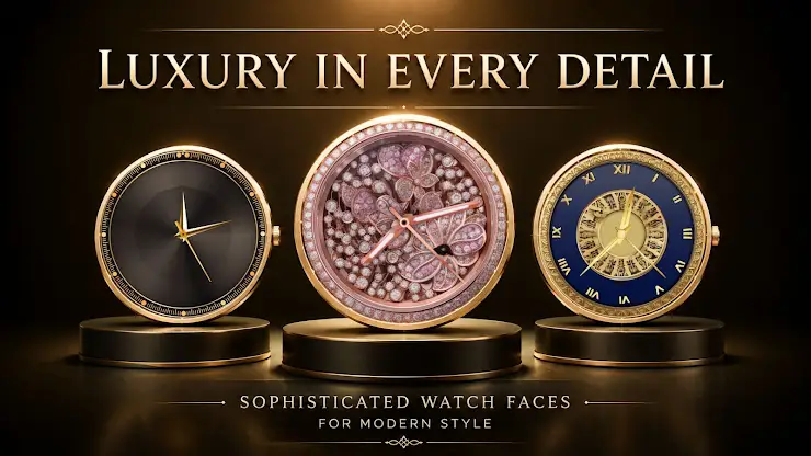 Gold Watchfaces for Smartwatch screenshot 7