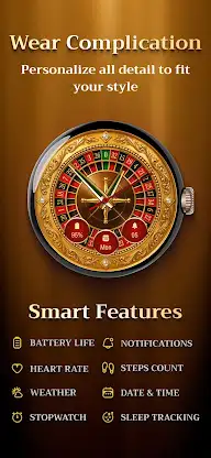 Gold Watchfaces for Smartwatch screenshot 4
