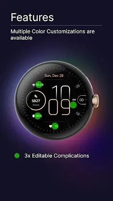 Minimal Dial Watch Face screenshot 4