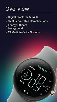 Minimal Dial Watch Face screenshot 3