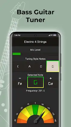 Bass Tuner screenshot 1