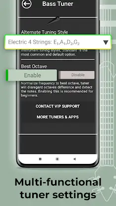 Bass Tuner screenshot 2