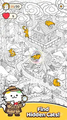 Find Cats: Spot Hidden Object screenshot 1