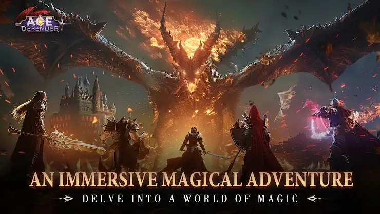Ace Defender: Dragon War screenshot 1