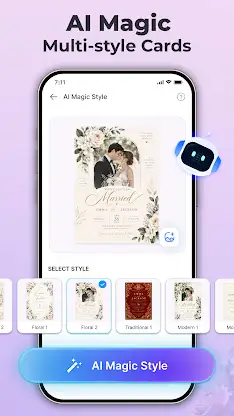 Wedding Invitation Maker: RSVP screenshot 3