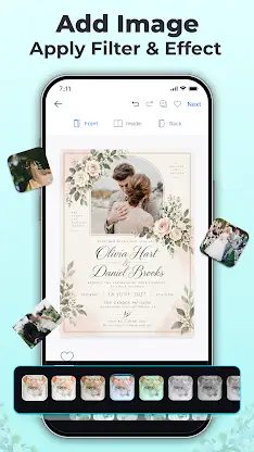 Wedding Invitation Maker: RSVP screenshot 6