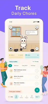 Tidzy: Cleaning Routine App screenshot 1