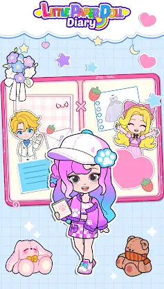 Little Paper Doll Diary screenshot 1