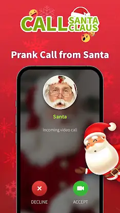 Santa Claus Prank Call & Chat screenshot 2