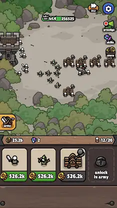Idle Castle Attack screenshot 2