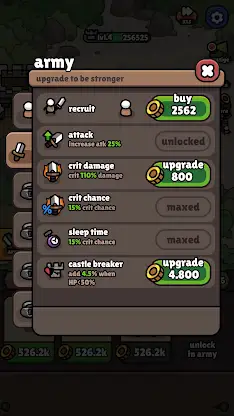 Idle Castle Attack screenshot 3