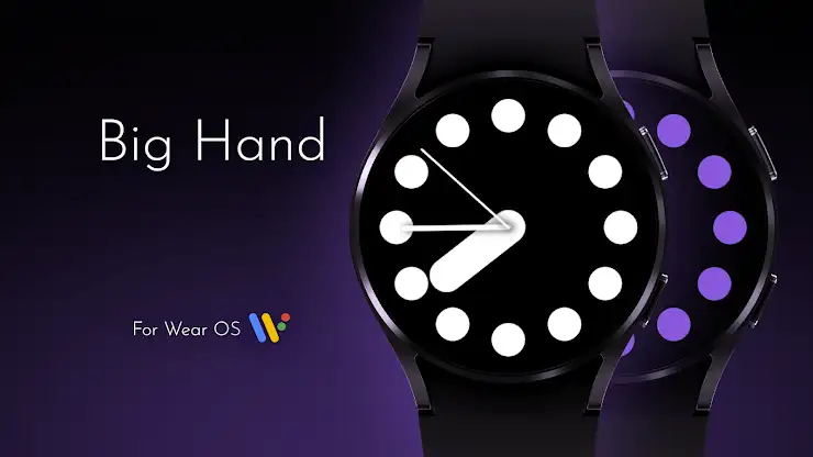 Big Hand Watch Face screenshot 1