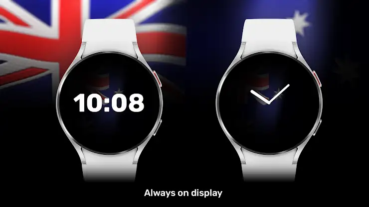 Australia Flag Watch Face screenshot 6