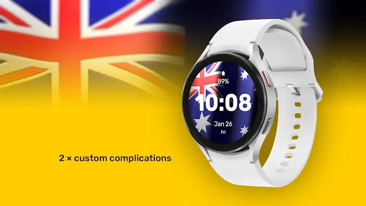 Australia Flag Watch Face screenshot 5