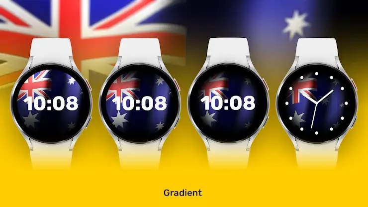 Australia Flag Watch Face screenshot 4