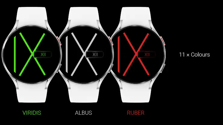 Modern Roman Watch Face screenshot 4