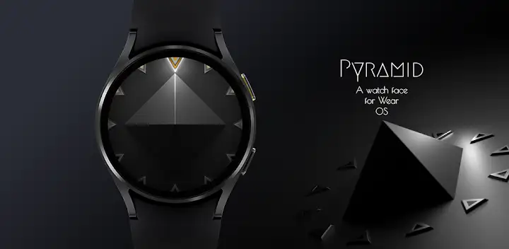 Pyramid Watch Face — Android app banner