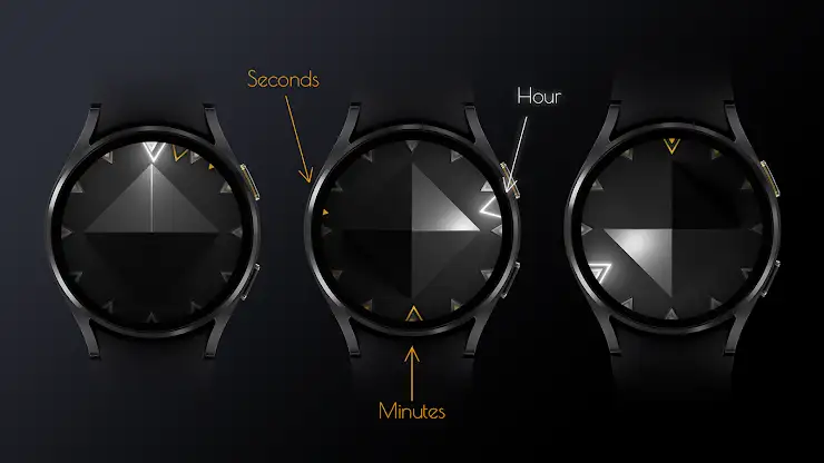 Pyramid Watch Face screenshot 2
