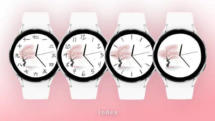 Sakura Watch Face screenshot 3